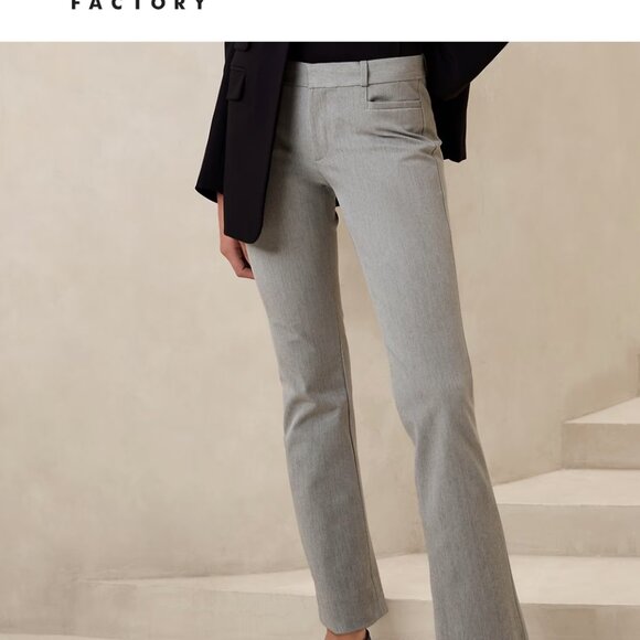 Banana Republic Factory Sloan Slim Pant. 8P Grey - Picture 5 of 9